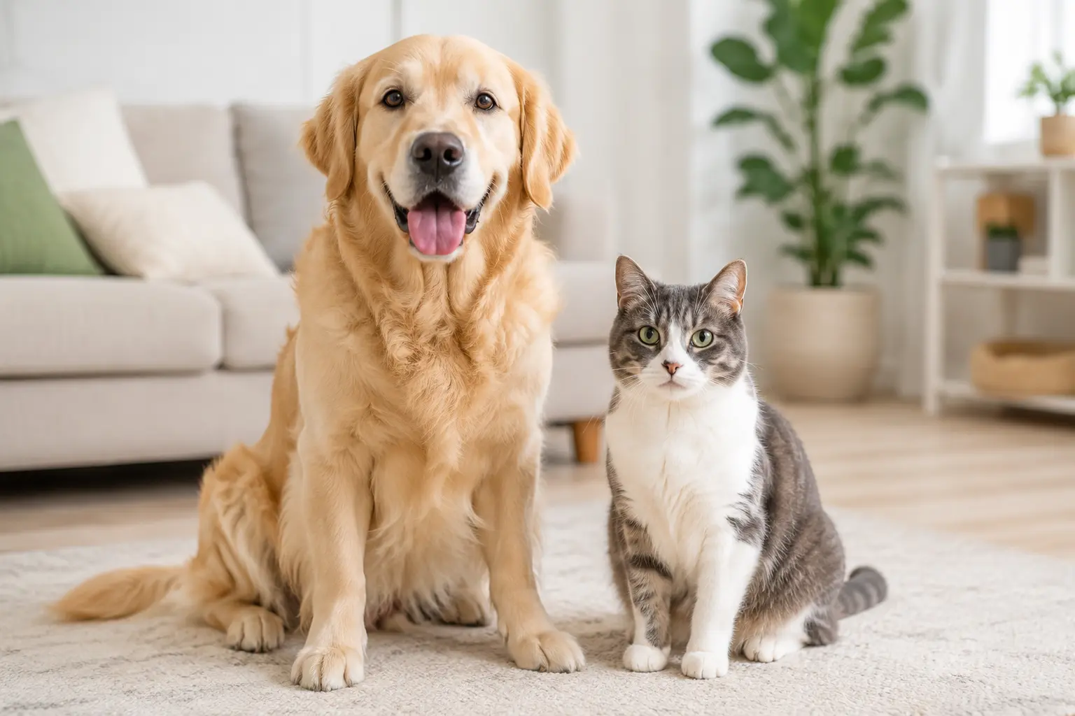 Perro y gato / Dog and cat