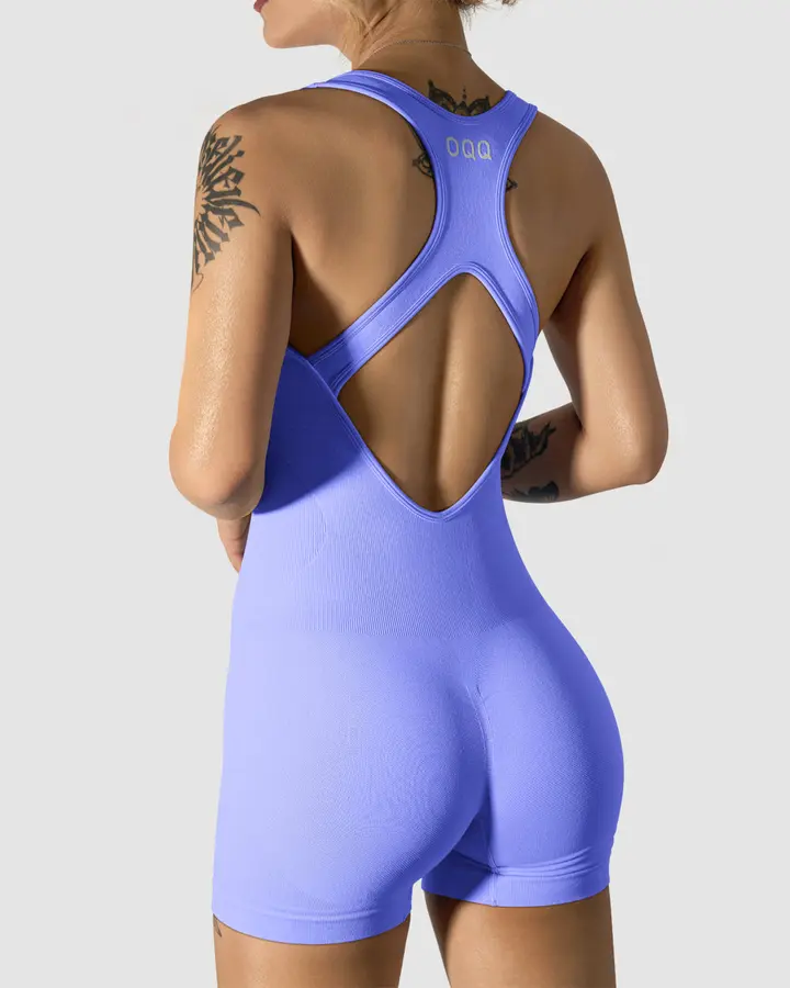 Slimming and Buttock-lifting  Rompers de OQQ — Lavender, vista 1